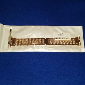 Gold iPhone watch band